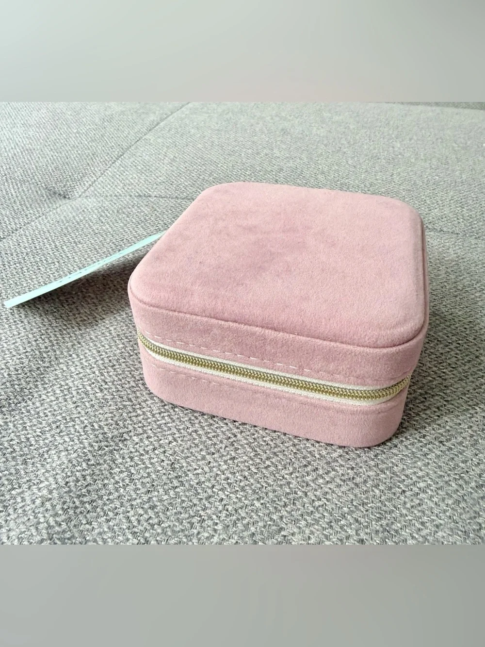 TWINKLE Dusty Pink Travel Jewelry Organizer NWT